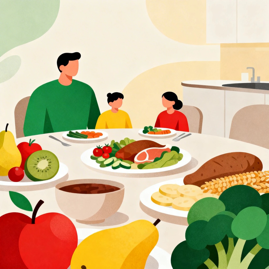 Nutrición equilibrada para toda la familia